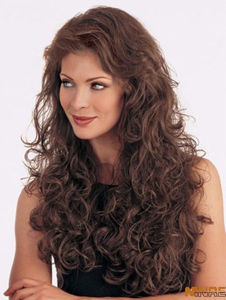 Perruques de cheveux brésiliens remy brésiliens longs et bouclés