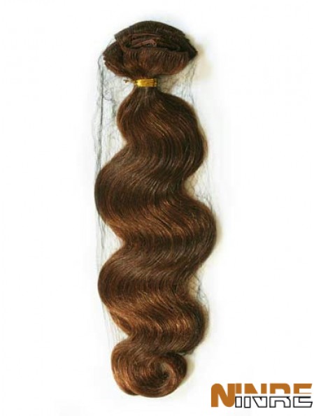 Auburn Wavy Good Remy - Bande de cheveux humains dans les extensions de cheveux
