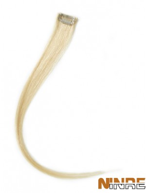 Hairstyles Blonde Straight Remy Hair Clip dans les extensions de cheveux