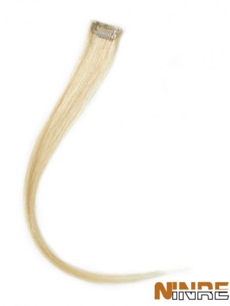 Hairstyles Blonde Straight Remy Hair Clip dans les extensions de cheveux
