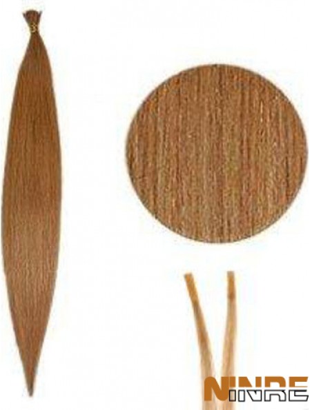 Auburn Straight Stick / I Tip Hair Extensions