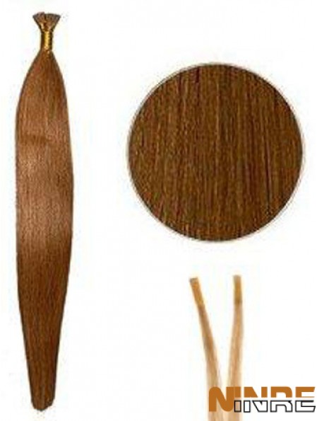 Auburn Straight Stick / I Tip Hair Extensions