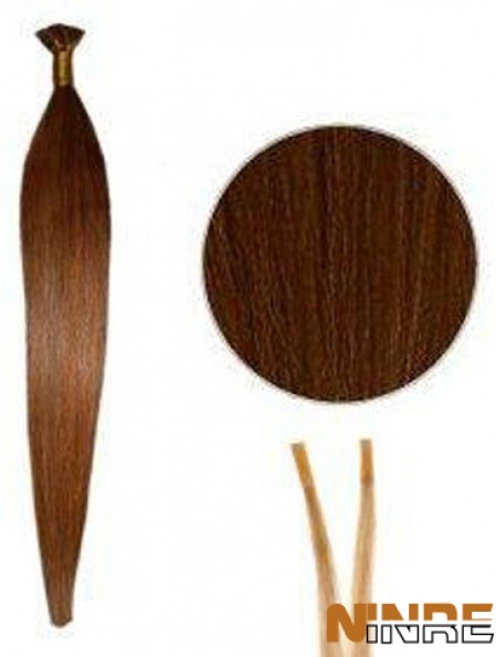 Auburn Straight Stick / I Tip Hair Extensions