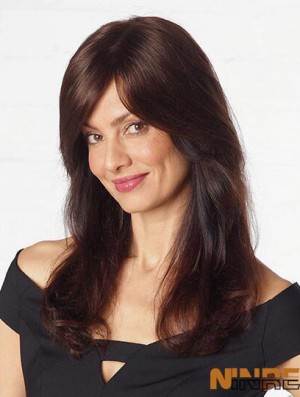 Perruques Auburn Layered Layered Lace Front Flexibility 16  inchAuburn