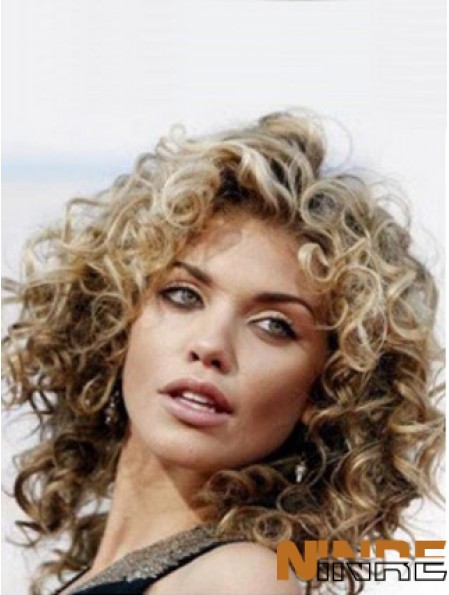 Perruques de cheveux humains couleur brune Coupe classique