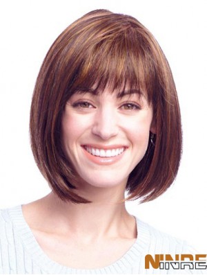 perruques de cheveux humains avec des bobines