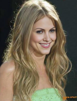  Perruques Remy Human Lace Front Blonde Couleur Longue Longueur