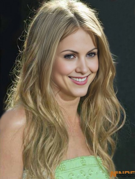  Perruques Remy Human Lace Front Blonde Couleur Longue Longueur