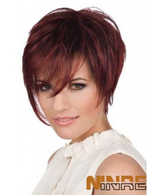 Perruques avant de dentelle humaine UK Boycuts Longueur courte avant de dentelle