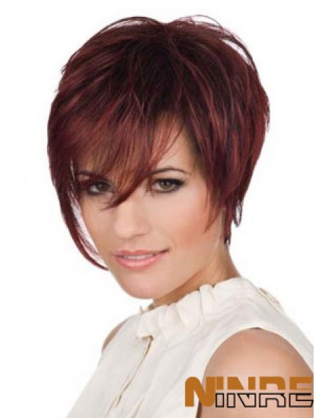 Perruques avant de dentelle humaine UK Boycuts Longueur courte avant de dentelle