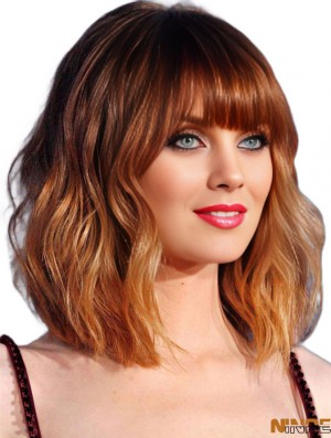 Perruque Emma Stone 100% cheveux humains vierges européens attachés à la main