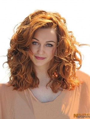 Vrai cheveux  perruque longueur d'épaule recadrée couleur style ondulé