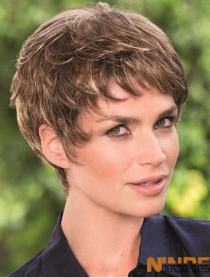 Perruques dentelle de cheveux humains pour femmes