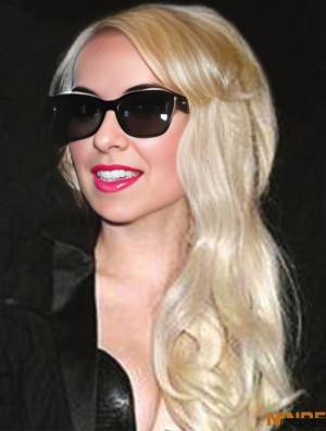 20 pouces pas cher longues ondulées couches Lady Gaga perruques
