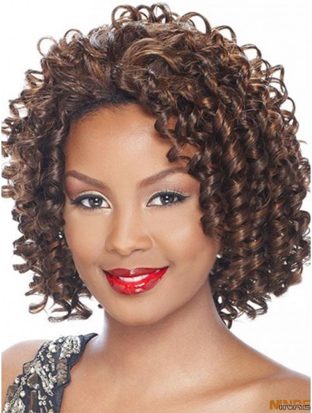 indian remy brown Longueur menton perruques