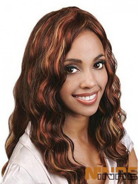 Long Auburn sans frange Wavy Best Full Lace Wigs