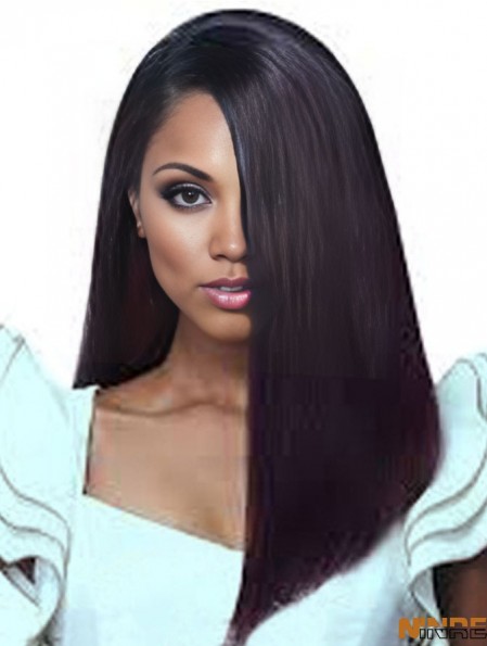 Perruques avant en dentelle Auburn 18 pouces pour femmes noires