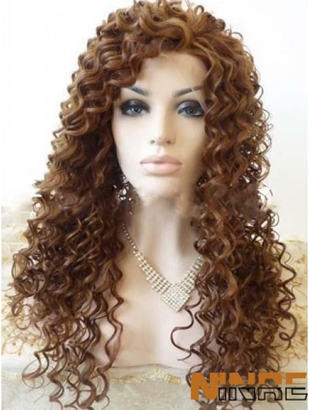 Perruques avant en dentelle marron 18 pouces pour femmes noires