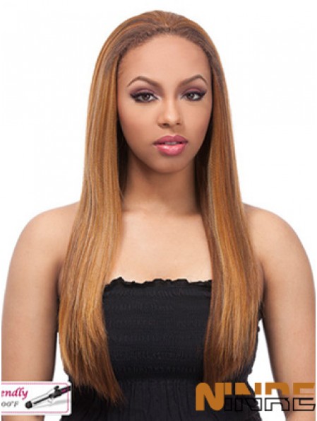 22 pouces Blonde Lace Front Wigs pour les femmes noires
