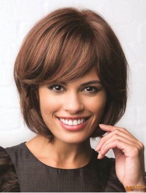 Cheveux africains Auburn sans capuchon de 10 pouces