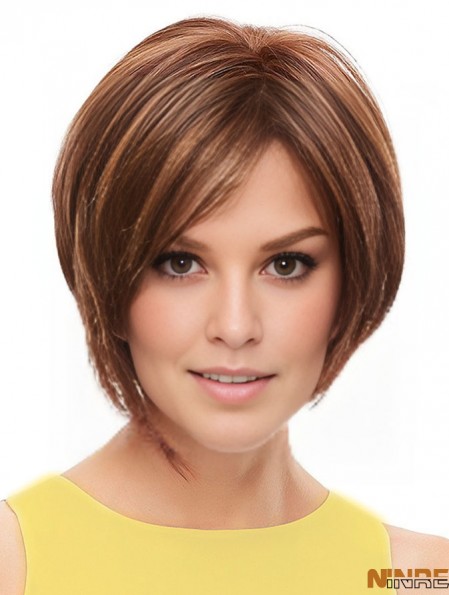 Longueur de menton droite Auburn 10 pouces Acheter de la dentelle en ligne
