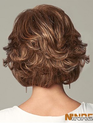 flexibilité auburn chin glueless lace front perruques