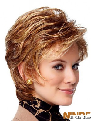Acheter Lace Front Wigs UK avec monofilament longueur de menton Boycuts