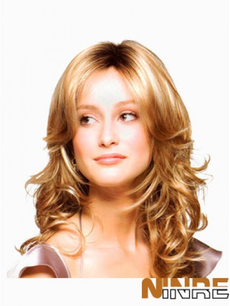 Perruques Lace Front Longues Ondulées Longues Blonde Discount