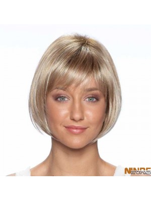 9 pouces meilleures perruques courtes blondes droites bobs