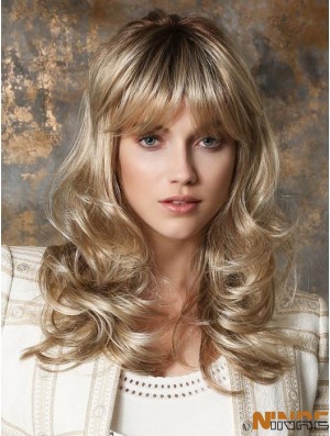 Perruque Dame Classique Monofilament Blonde 16 pouces