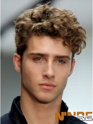 coupes synthétiques blondes à la mode pour hommes en ligne