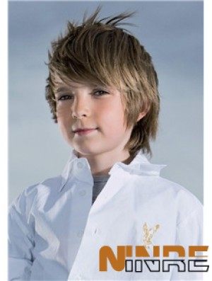 Perruques capless droites courtes cheveux bruns remy