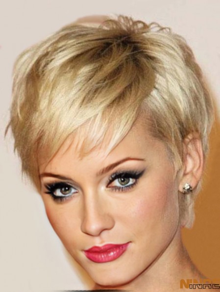 Coupes de cheveux courtes Pixie Perruques Longueur recadrée Boycuts de style droit