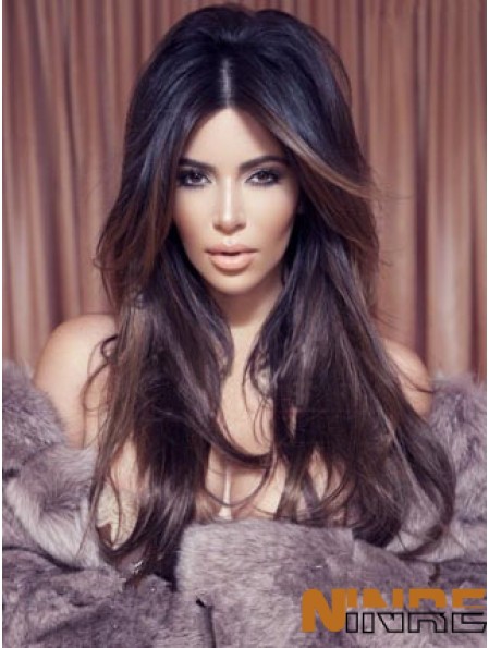 Auburn Wavy Lace Front Ideal 22 pouces  perruques