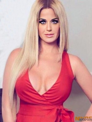 Perruques  Blondes Synthétiques Longues Layered Lace Front Long 27  inch