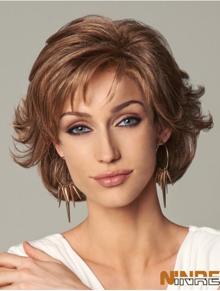 Boutiques ondulées synthétiques blondes confortables en ligne