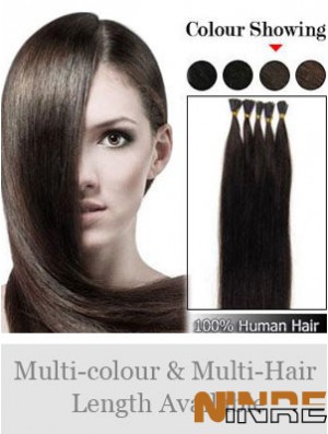 Rallonges de cheveux Brown Stick / I Tip