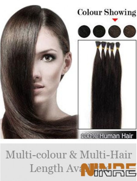 Rallonges de cheveux Brown Stick / I Tip