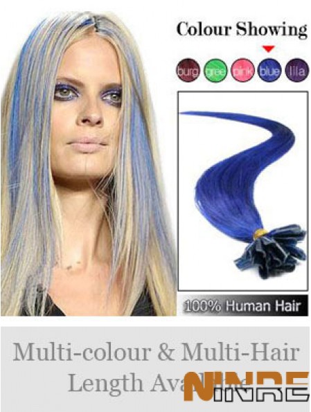 Rallonges de cheveux élégantes droites noires