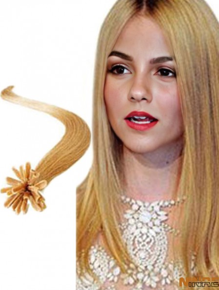 Meilleures extensions de cheveux droites blondes pour ongles / U