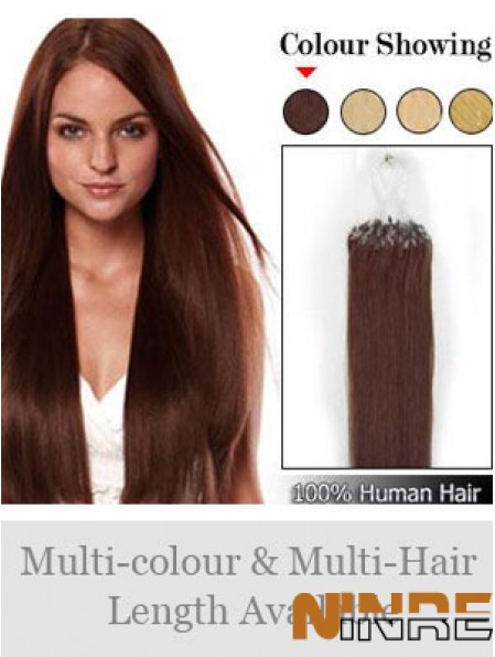 Extensions de cheveux Auburn Straight Micro Loop Ring en ligne