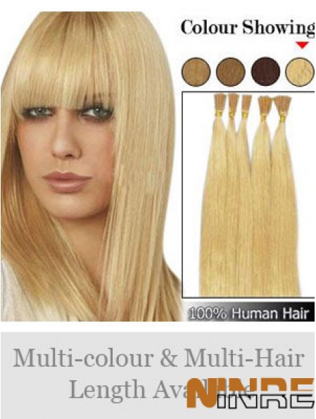 Rallonges de cheveux Blonde Stick / I Tip