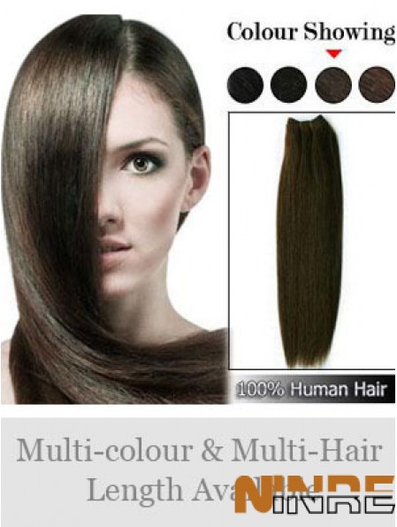 Prolongements de trame mous de cheveux humains droits de Remy