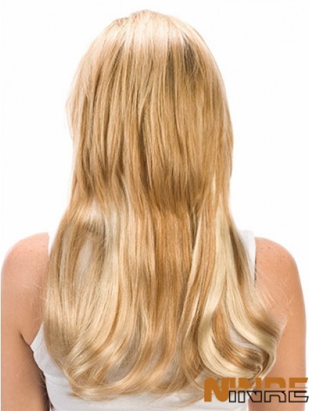 Agrafe droite noire de cheveux de Remy de mode dans des prolongements de cheveux