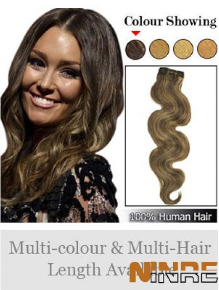Prolongements de trame avec la couleur brune de Remy Wavy Style