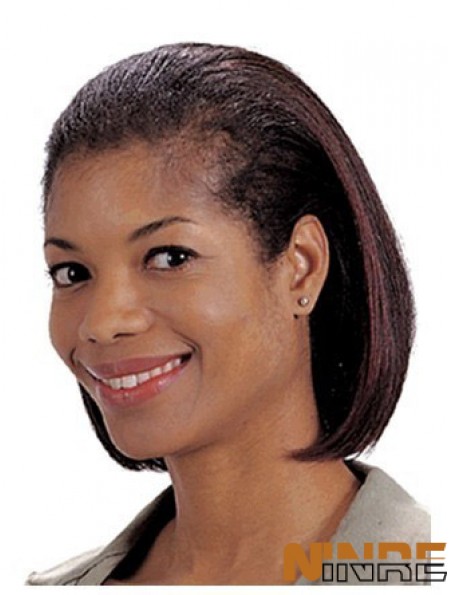 Chutes de cheveux raides synthétiques Auburn pratiques