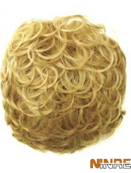 Incroyable pince synthétique bouclée blonde en postiches