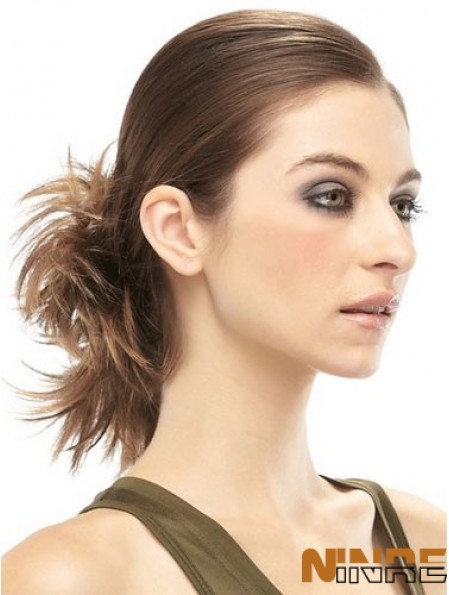 Enveloppements de cheveux humains bruns